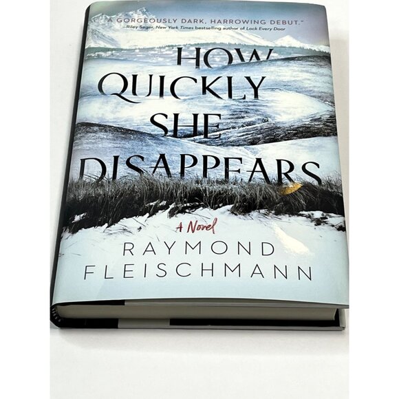 How Quickly She Disappears Hardcover Book Raymond Fleischmann | Mystery Thriler - Picture 3 of 5